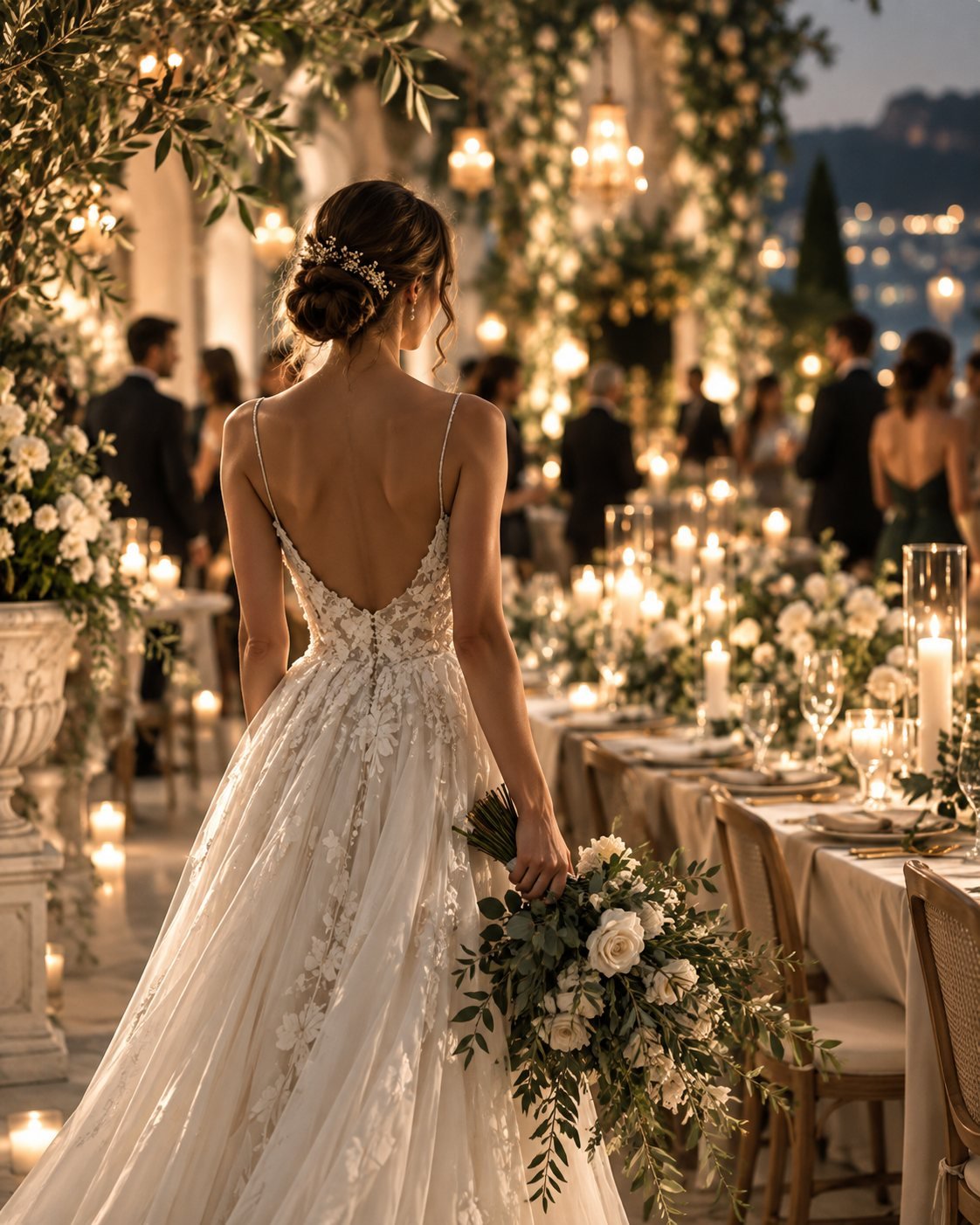 Bride at event